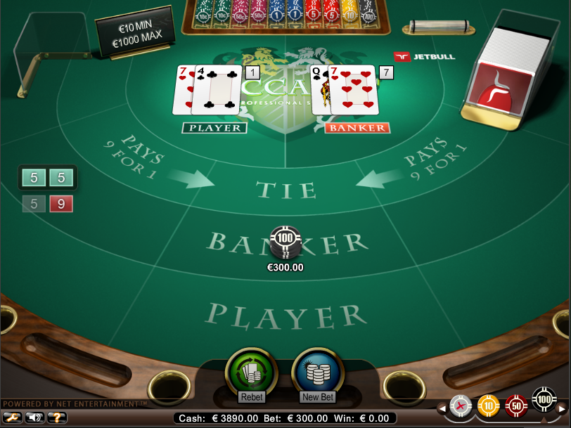 Image result for Baccarat