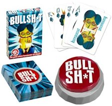 Sealed 52 cards BS Button® Playing Cards Bullshit Button Card Game New 
