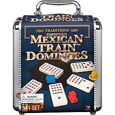 Mexican Train Dominoes Set