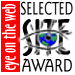 Eye on the web - selected site award