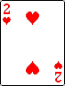 two of hearts