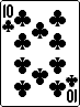 10 of clubs