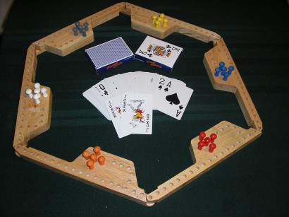 jokers and pegs board game