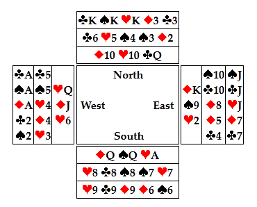 chinese poker example hand